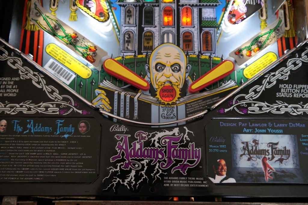 The Addams Family Pinball Machine